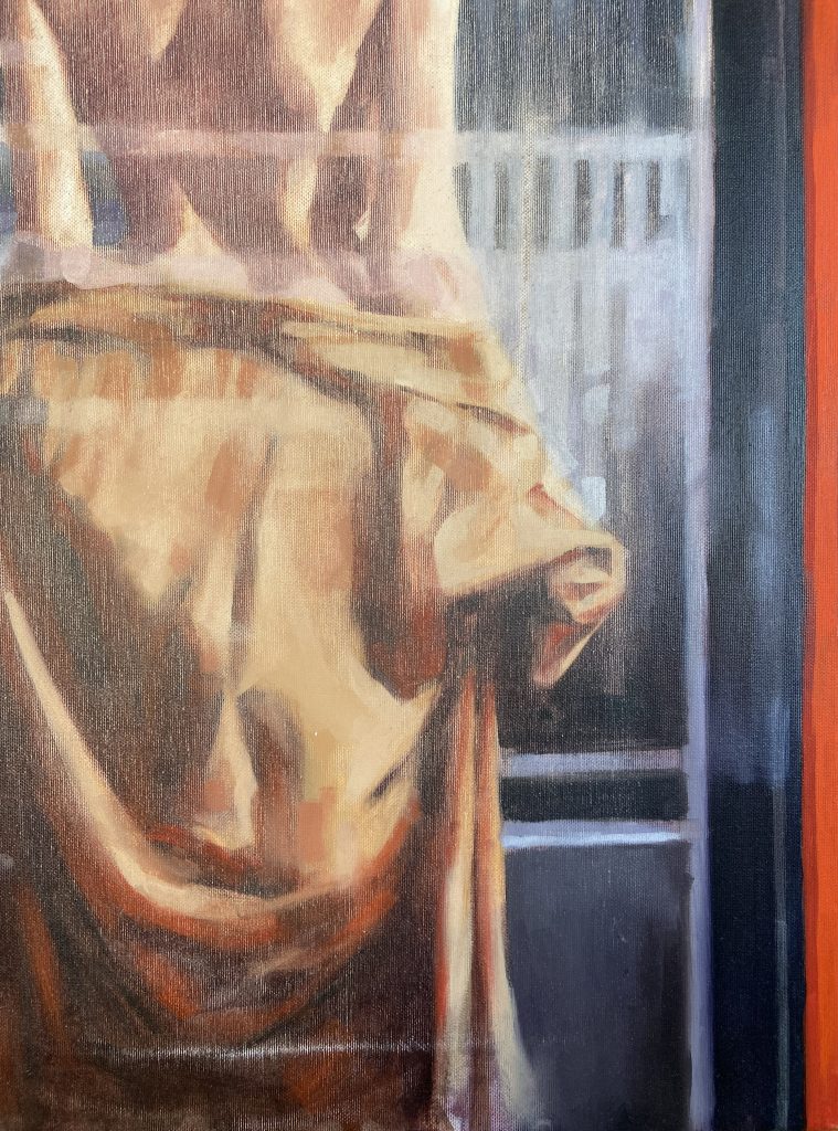 Igor Shulman's Dreams of a Voyeur #7 - oil painting