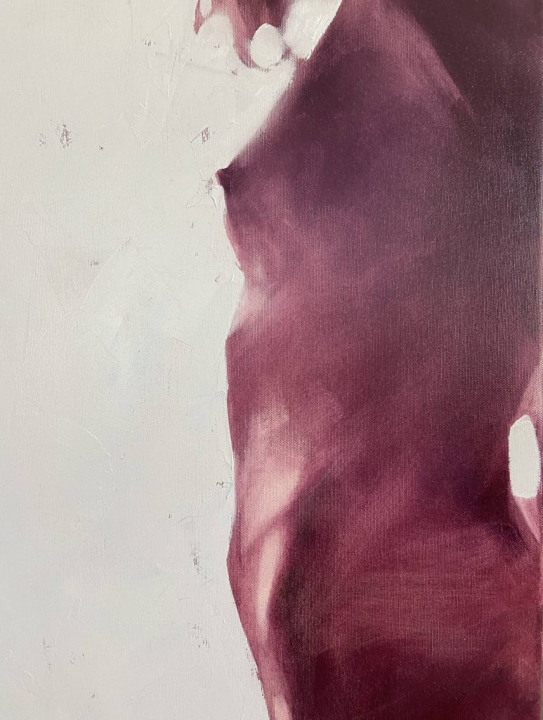 Urban and Pop Style Oil Painting - "The Past"