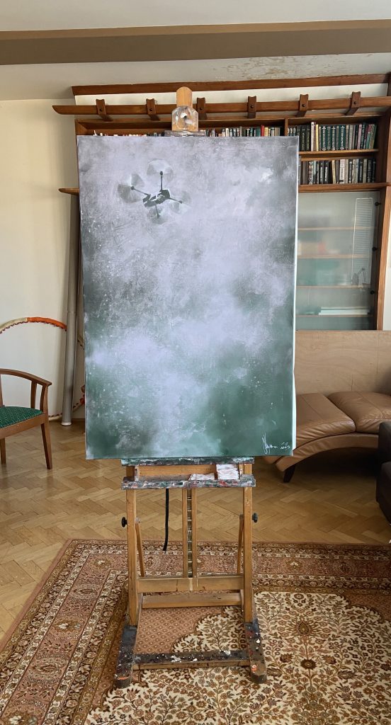 Azrael (updated) Oil Painting (2023) Igor Shulman