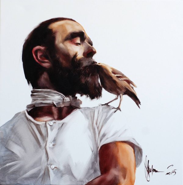 Hipsters Morning Oil Painting (2015) Igor Shulman
