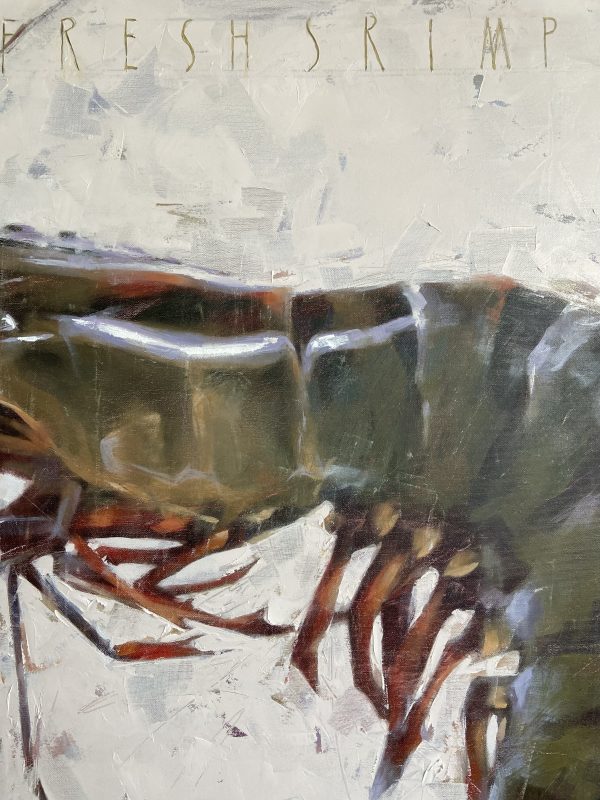 1 Fresh Shrimp Oil Painting (2023) Igor Shulman
