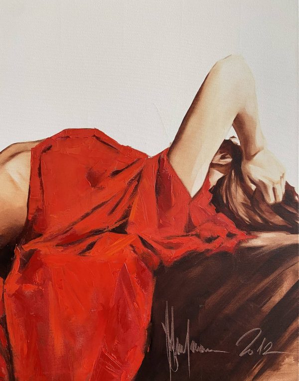 After Party #77. Nataly in Red (2021) Igor Shulman Painter