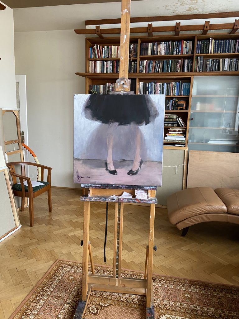 Novelty Shoes Oil Painting (2023) Igor Shulman