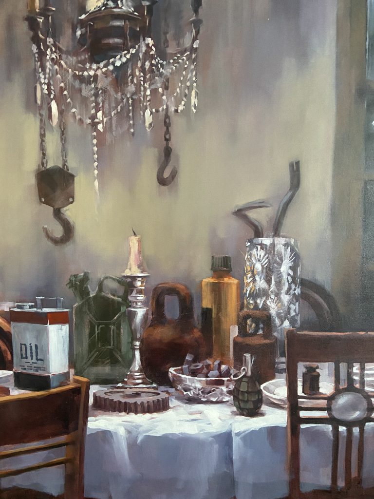 February 1st. Oil Painting (2023) Igor Shulman