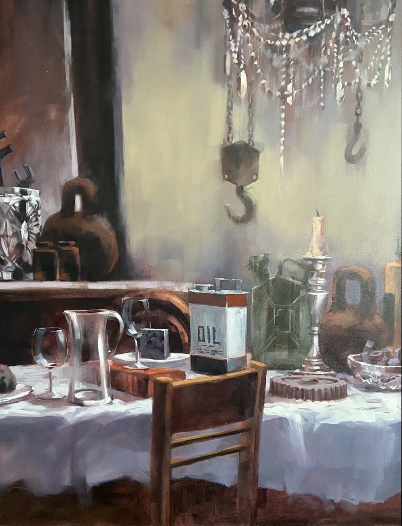 February 1st. Oil Painting (2023) Igor Shulman