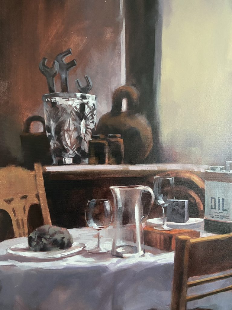 February 1st. Oil Painting (2023) Igor Shulman