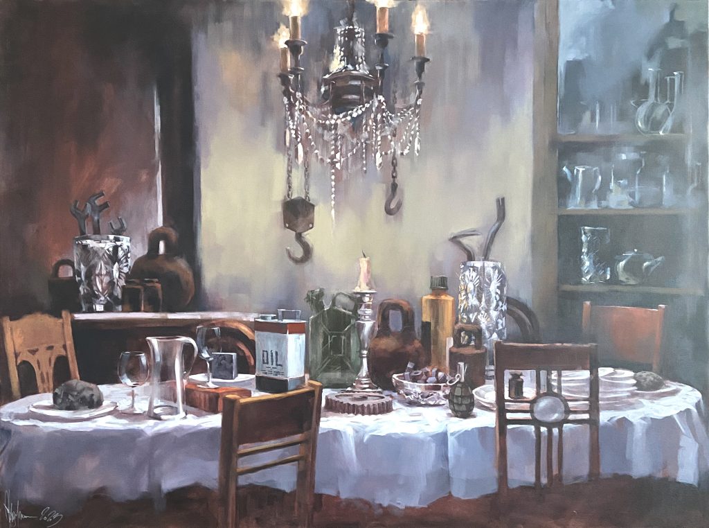 February 1st. Oil Painting (2023) Igor Shulman