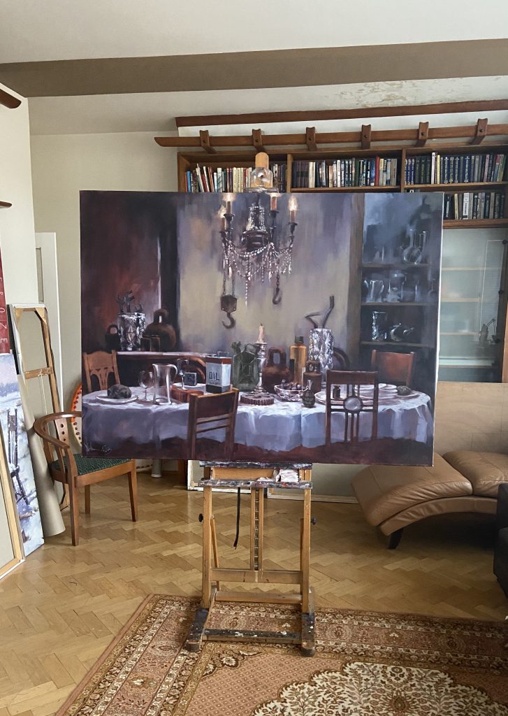 February 1st. Oil Painting (2023) Igor Shulman