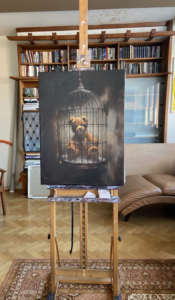 Punishment without a Crime Oil Painting (2024) Igor Shulman