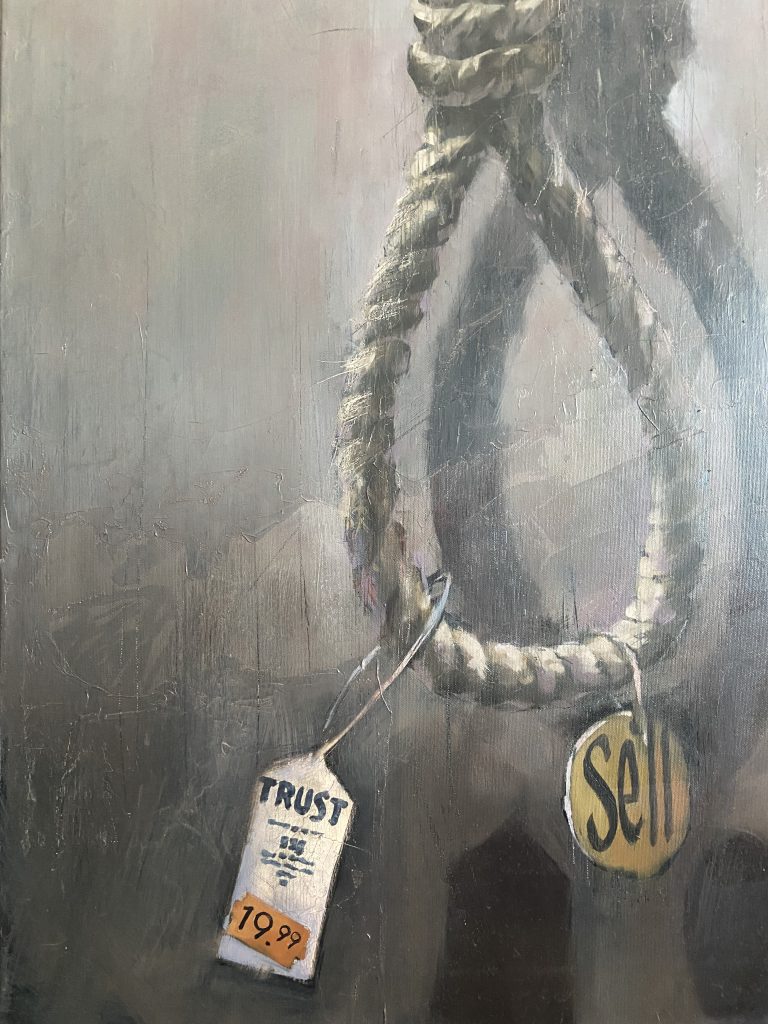Truth Oil Painting (2024) Igor Shulman