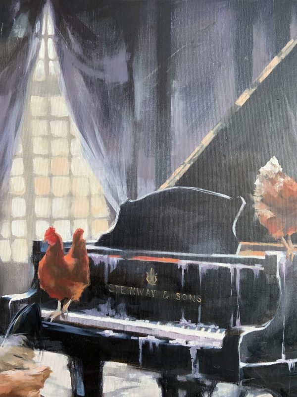 Unwritten Music Oil Painting (2023) Igor Shulman