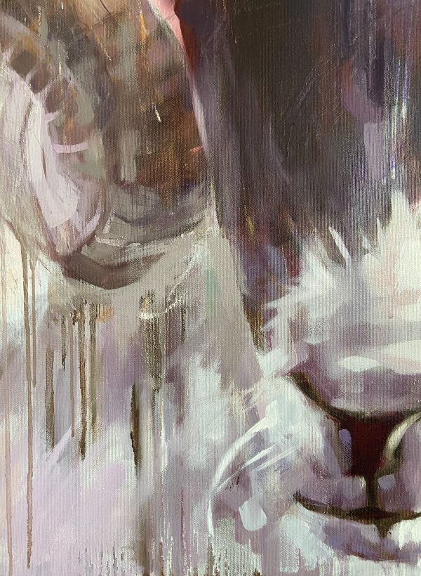 A Goat with a Black Head Oil Painting (2024) Igor Shulman