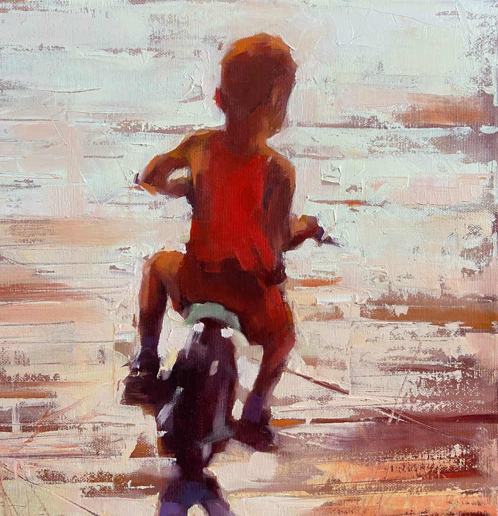 First Trip Oil Painting (2024) Igor Shulman Artist