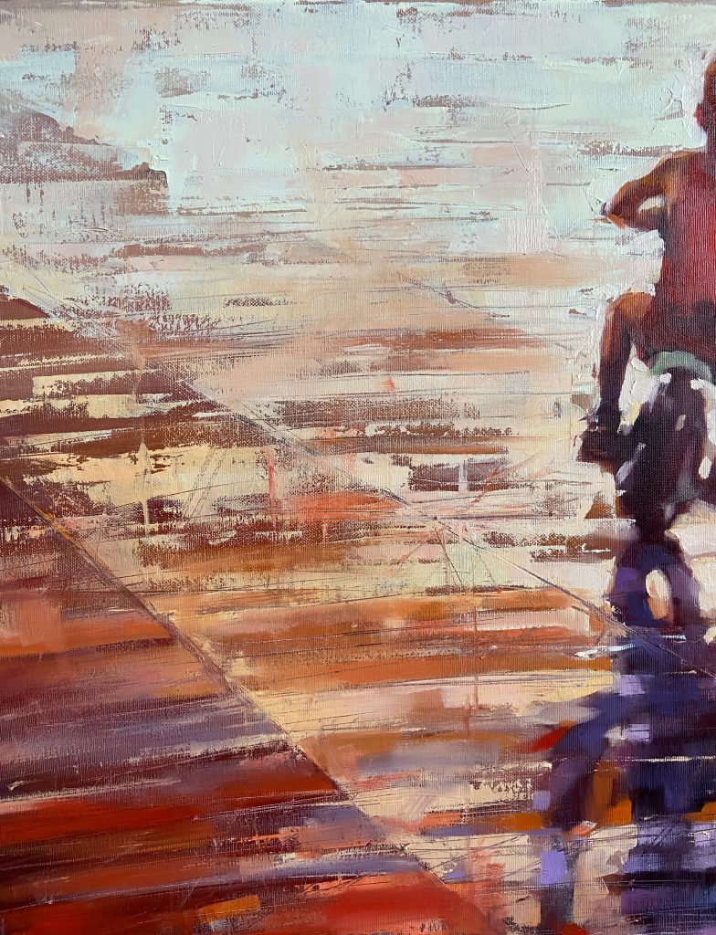 First Trip Oil Painting (2024) Igor Shulman Artist