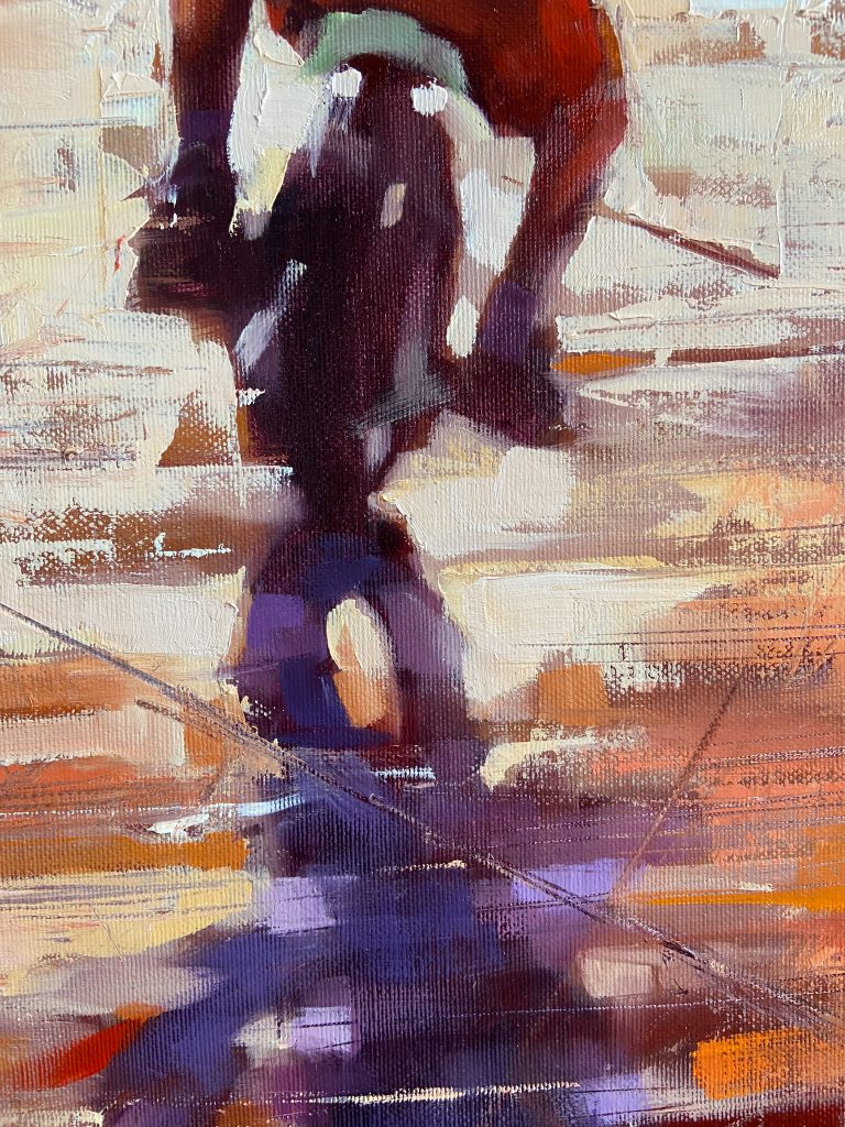 First Trip Oil Painting (2024) Igor Shulman Artist