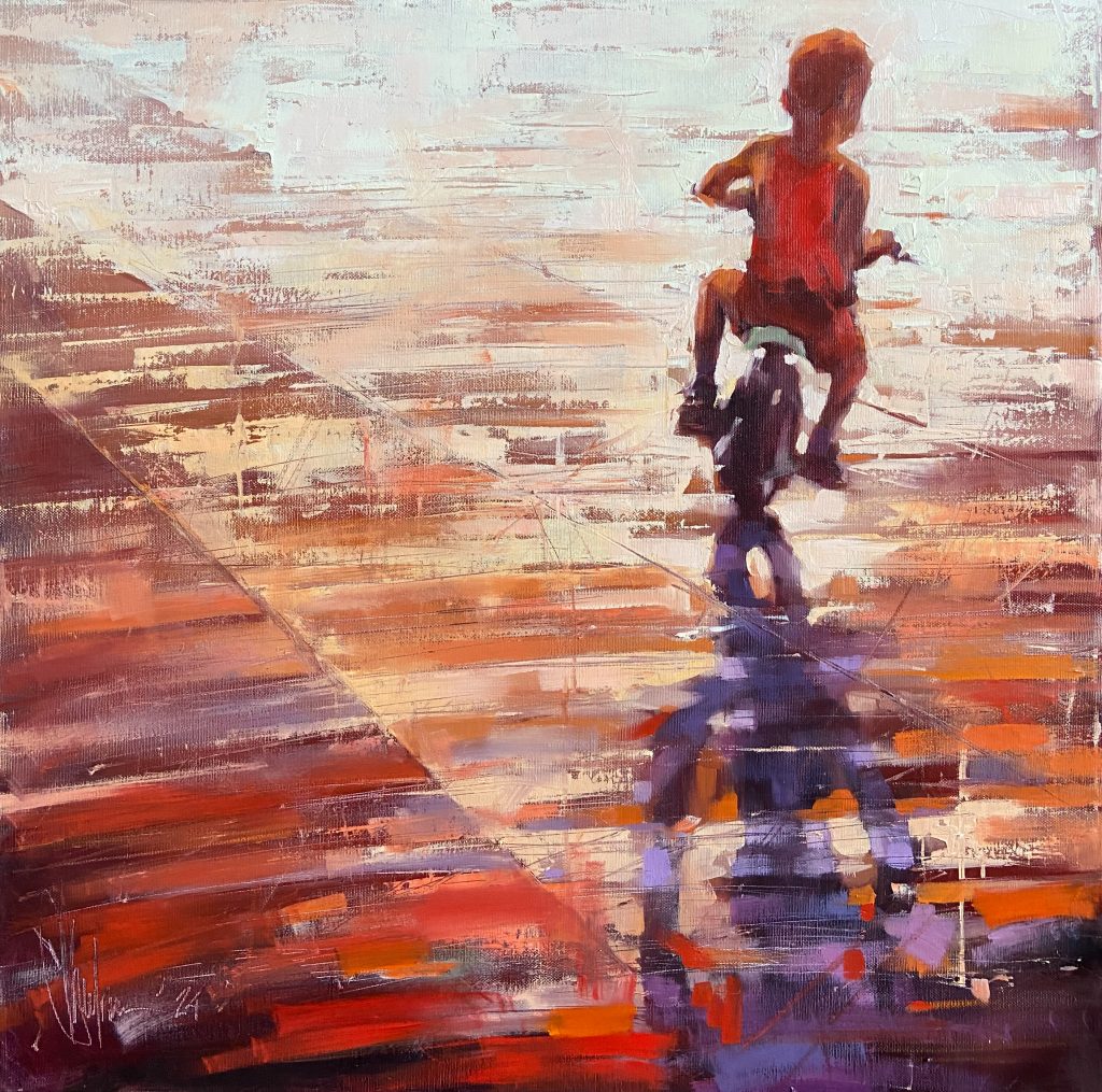 First Trip Oil Painting (2024) Igor Shulman Artist