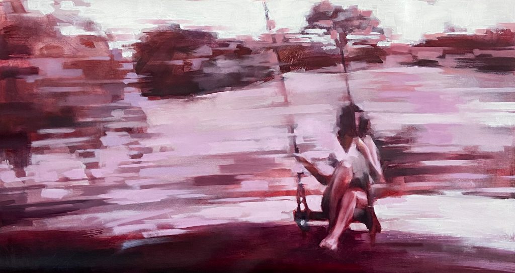April Swing Oil Painting (2024) Igor Shulman