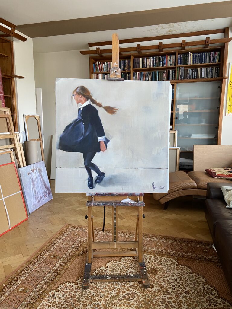 White Room Oil Painting (2024) Igor Shulman