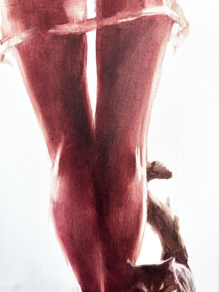 Brushstroke and Color Detail in Morning Sketch by Igor Shulman