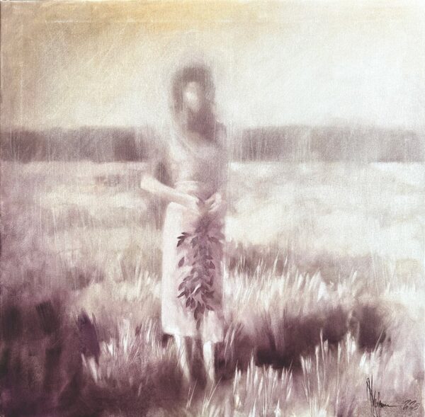 A reflective impression of memory and time in Igor Shulman’s painting.