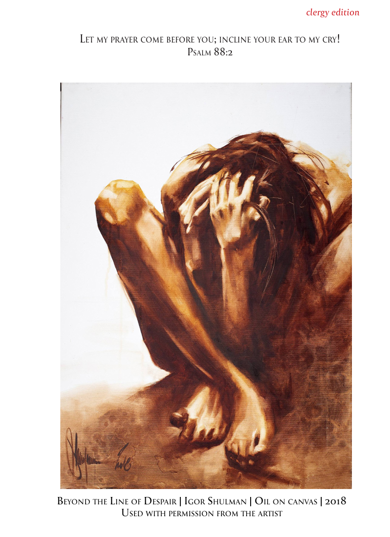 Artwork Beyond the Line of Despair featured inside the bulletin