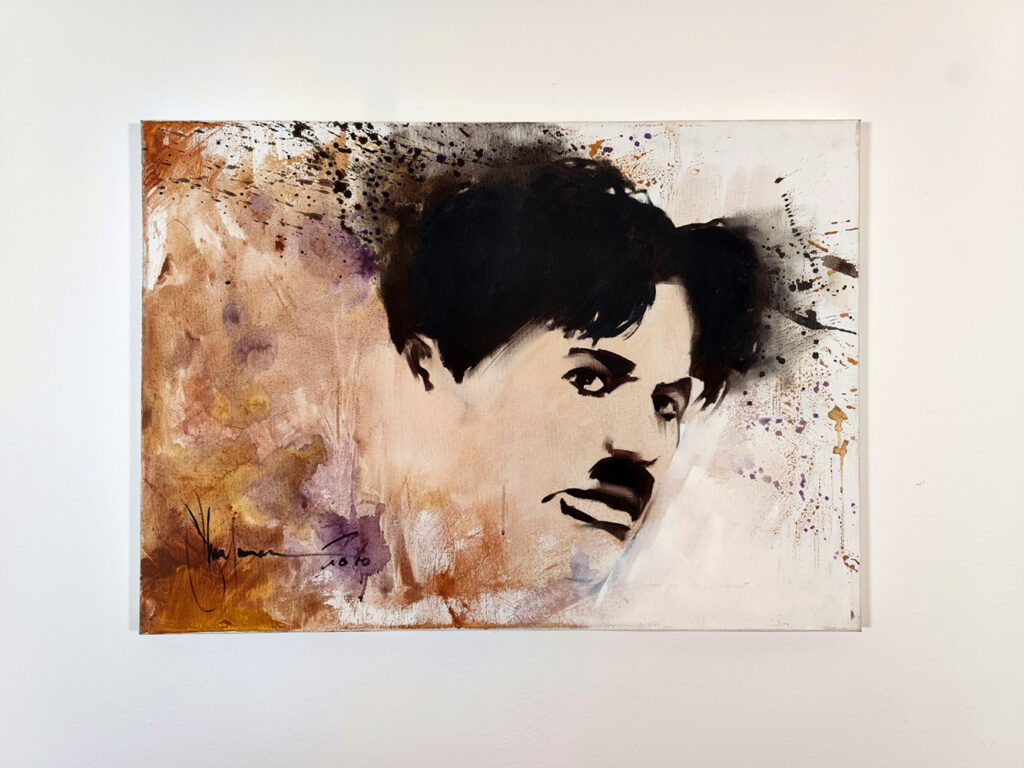 Cinema 5 by Igor Shulman displayed on a wall