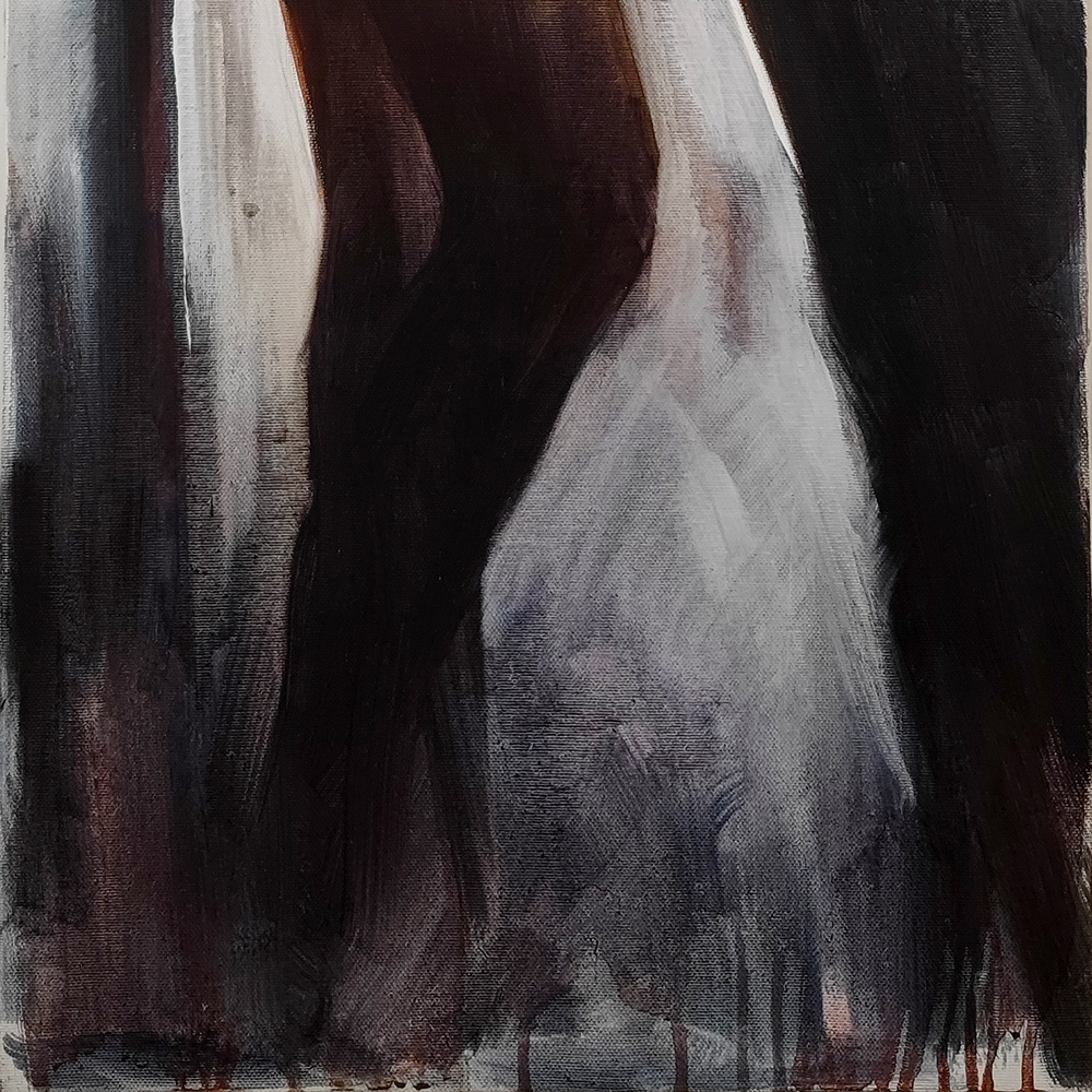 Brushwork detail from Desire by Igor Shulman