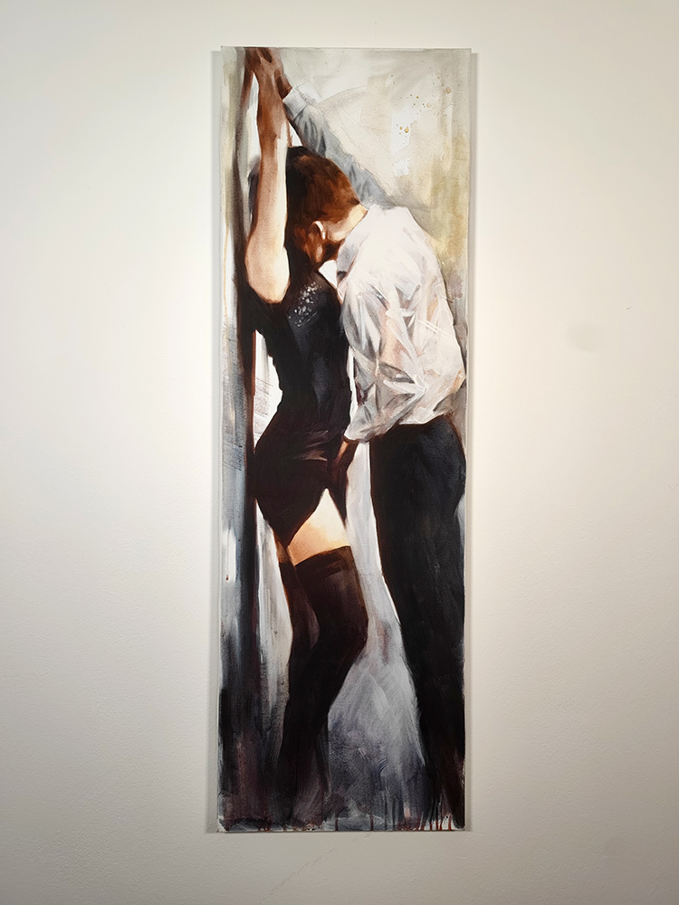 Desire attributed to Igor Shulman displayed on an interior wall