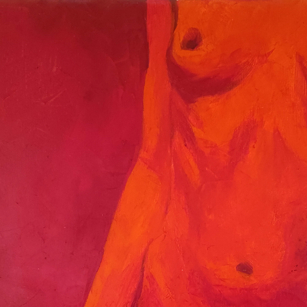 Close-up of the upper torso in Nude #111 by Igor Shulman.