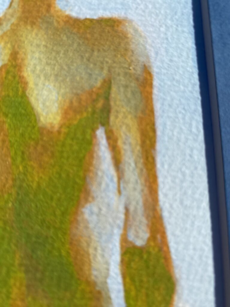 Woman Nude Study (2004) – Right Shoulder and Arm Detail Detail of the right shoulder and arm in Woman Nude Study (2004) by Igor Shulman.